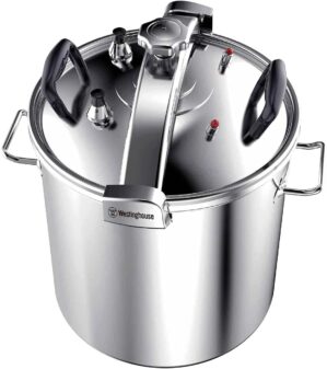 Westinghouse Stainless Steel Pressure Cooker, 53.5 Quart