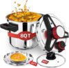 SVKLHY Stainless Steel Pressure Cooker 8 QT