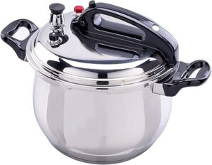 Bene Casa Stainless Steel Pressure Cooker, 9.5 Quarts
