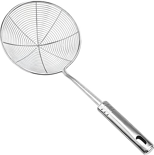 Chirano Stainless Steel Spider Strainer Spoon