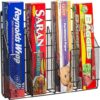 Home Basics Stainless Steel Wrap Organizer, Rust Resistant