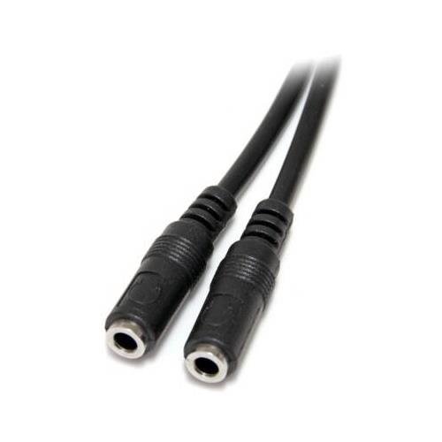 StarTech.com Slim Stereo Splitter MUY1MFFS 3.5mm Male to 2x Female - Image 3