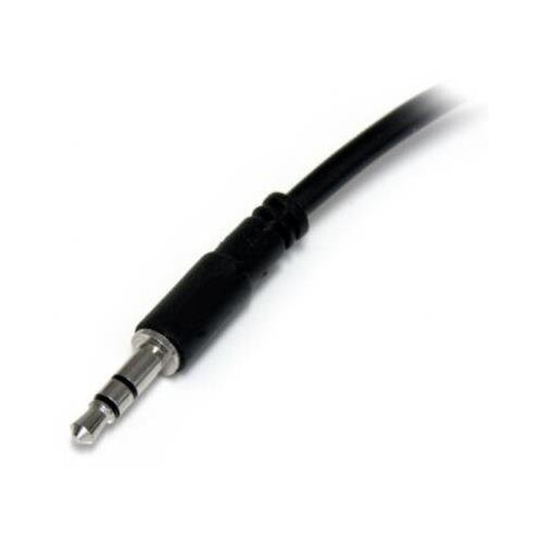 StarTech.com Slim Stereo Splitter MUY1MFFS 3.5mm Male to 2x Female - Image 2
