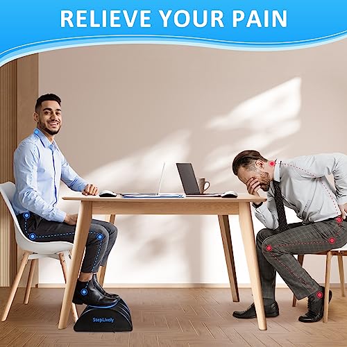 StepLively Foot Rest For Under Desk, Adjustable - Image 5