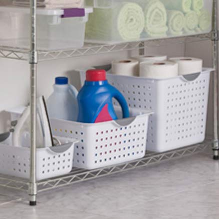 Sterilite Large Ultra Basket, Open Storage Bin - Image 4