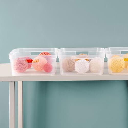 Sterilite Medium Modern Storage Bin With Handles - Image 4