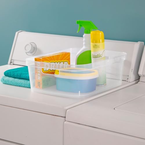 Sterilite Medium Modern Storage Bin With Handles - Image 5