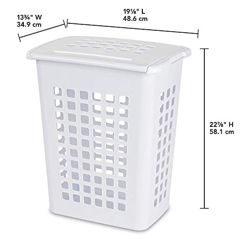 Sterilite Rect Laundry Hamper 12238004 - Image 2