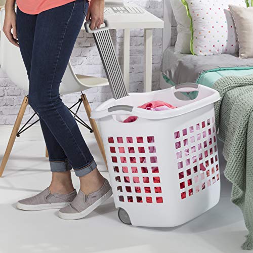 Sterilite Ultra Wheeled Laundry Basket, 4-Pack - Image 5