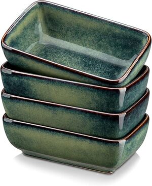 vancasso Stern 6 Oz Ceramic Dipping Bowls Set