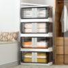Idle Way Storage Bins With Lids, 4 Pack