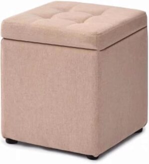 MGEMJMJ Storage Ottoman, Multi-Functional Foot Stool