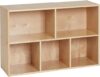 ECR4Kids Streamline 5-Compartment Storage Cabinet, 24in