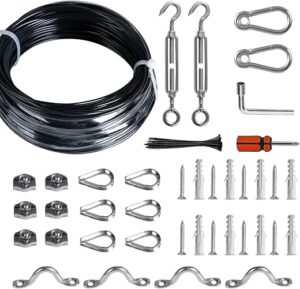 Brightown String Lights Hanging Kit With 100Ft Cable