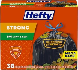 Hefty Strong Lawn & Leaf Trash Bags