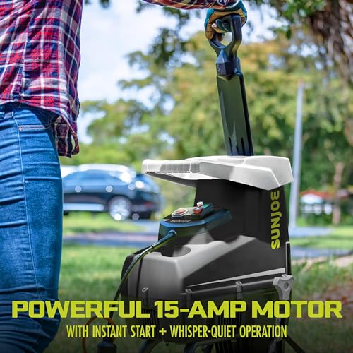Sun Joe 15-Amp Electric Wood Chipper/Shredder with Blower - Image 3