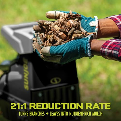 Sun Joe 15-Amp Electric Wood Chipper/Shredder with Blower - Image 4