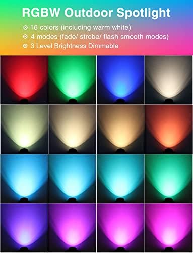 SUNVIE Halloween Outdoor RGB Landscape Lights - Image 3