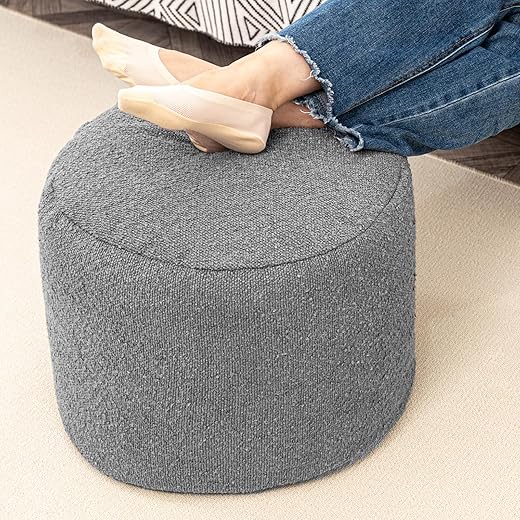 Asuprui Supportive Boucle Ottoman Foot Rest