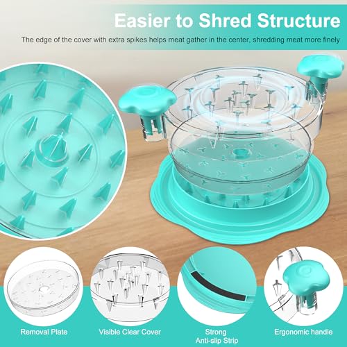 SURETIVIAN Large Chicken Shredder With Lid - Image 3