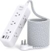 Mifaso Surge Protector Power Strip, 15 Ft Cord