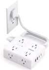 One Beat Surge Protector Power Strip With USB Ports