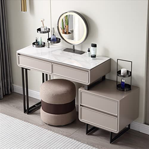 Suuim Rock Slab Dresser With Retractable Cabinet - Image 3