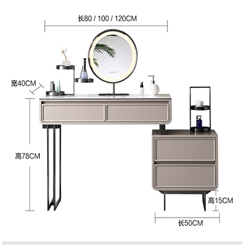 Suuim Rock Slab Dresser With Retractable Cabinet - Image 5