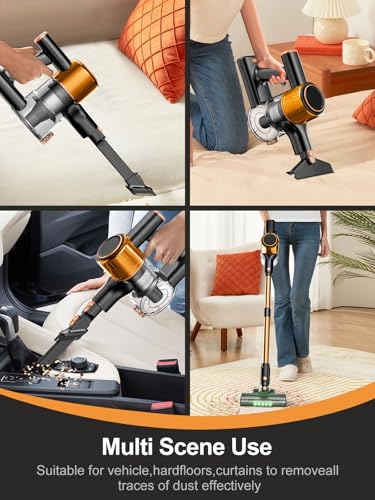 SUXIANGVAC Cordless 350W 8-in-1 Stick Vacuum - Image 5