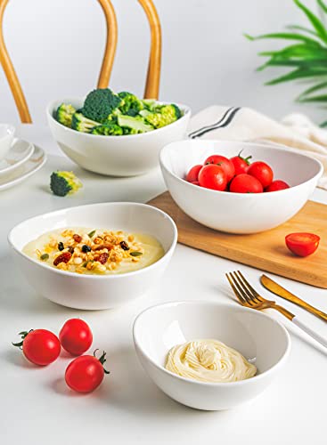 Sweese Porcelain Serving Bowls, Microwave & Dishwasher Safe - Image 4