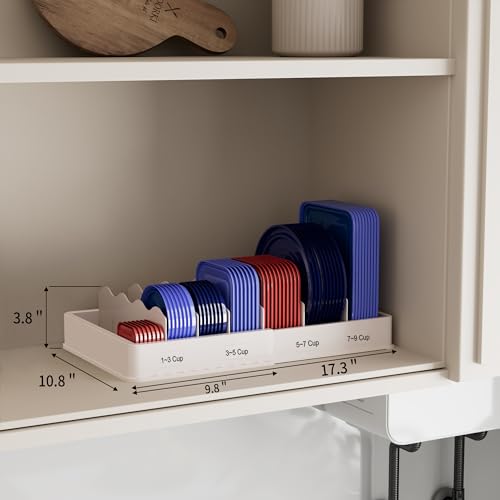 SWOMMOLY Expandable Food Storage Lid Organizer - Image 3