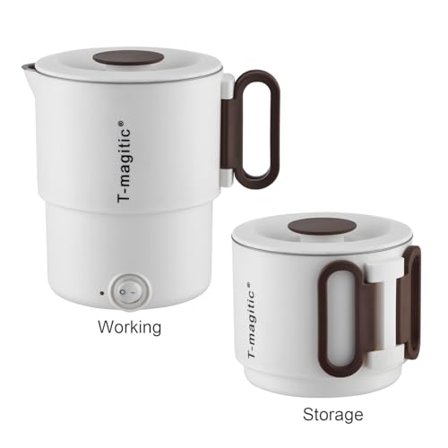 T-magitic Portable Dual Voltage Mini Travel Kettle - Image 2