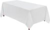 VidaFete Table Cloth 6 Pack 90*156 Inch