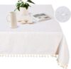 MYSKY HOME Table Cloth 60×84 In Rectangle