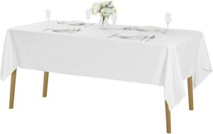 Tablecloth 60×102 Inch Washable Polyester