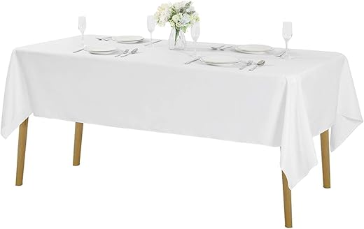 Tablecloth 60x102 Inch Washable Polyester