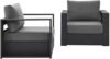 Modway Tahoe Fabric & Aluminum Outdoor Armchair