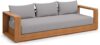 Modway Tahoe Sofas, Natural Light Gray