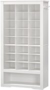HOOBRO Tall Shoe Cabinet With 24 Cubbies WT24SC01