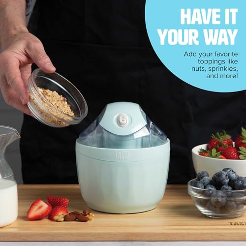 Tasty Mini Ice Cream Maker, Aqua - Image 3