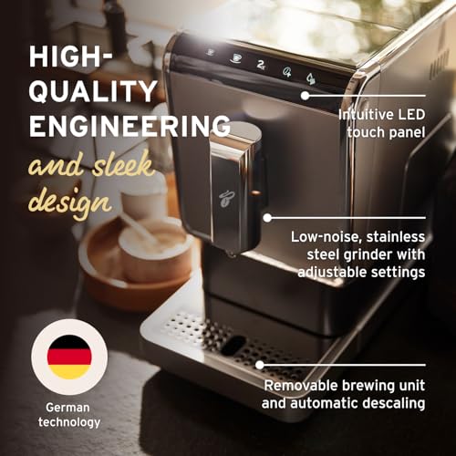 Tchibo Automatic Espresso & Coffee Machine, Red - Image 3