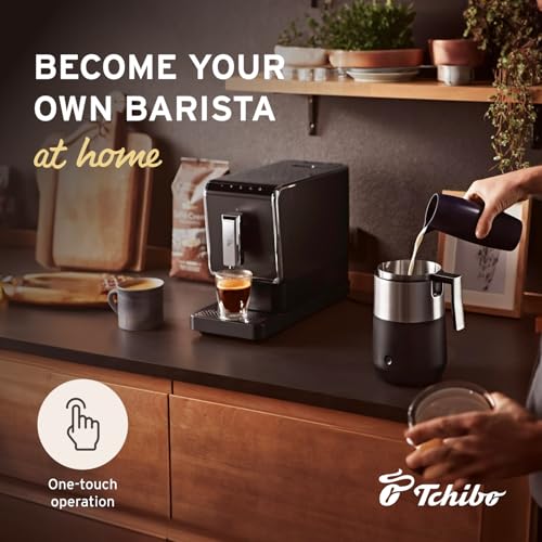 Tchibo Automatic Espresso & Coffee Machine, Red - Image 2
