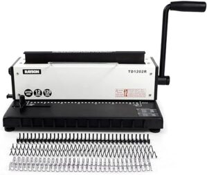 RAYSON TD1202R Binding Machine, 3:1 Pitch Wire