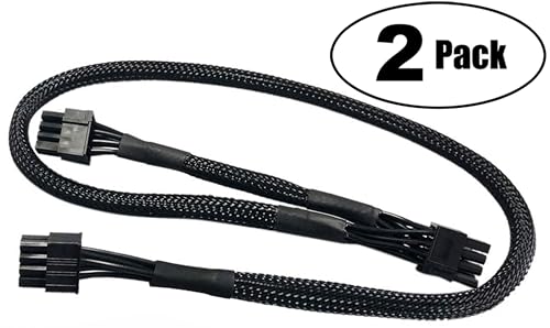 TeamProfitcom 16 AWG ATX 8 Pin To Dual PCIe Cable - Image 2