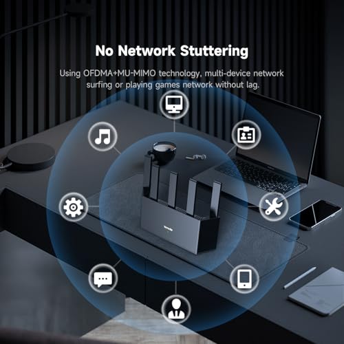 Tenda WiFi 6 AX3000 Dual Band Router RX12L Pro - Image 3
