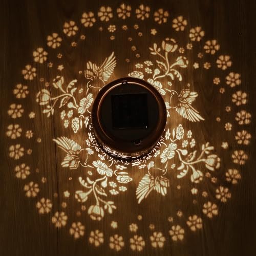 Tepaken Hummingbird Solar Lanterns Outdoor Decor - Image 3