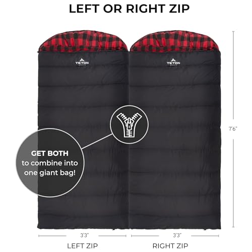 TETON Sports Celsius XXL Oversize Sleeping Bag - Image 2