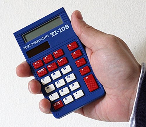 Texas Instruments TI-108 Solar Powered Calculator - Image 2