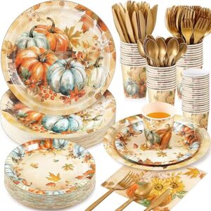 Ziliny Thanksgiving Party Decoration Tableware Set