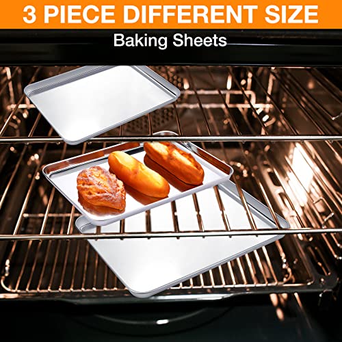 Thenshop Stainless Steel Baking Sheet Set - Image 5